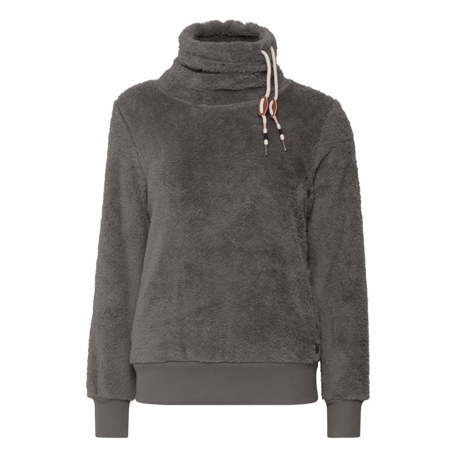 Oxmo Trui ANNIKI bruin / grijs Grijs