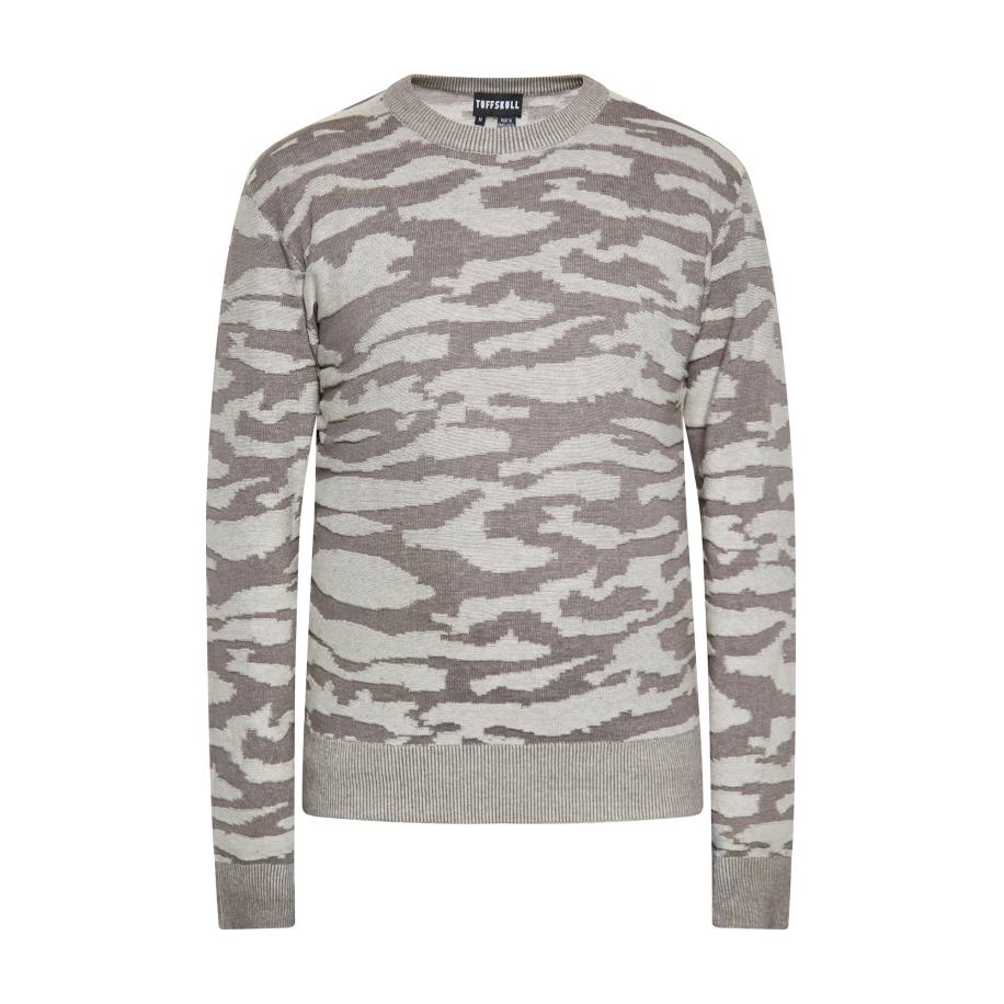 TUFFSKULL Trui olijfgroen / lichtgroen Groen