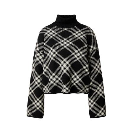 EDITED EDITED Trui Kori zwart / wit