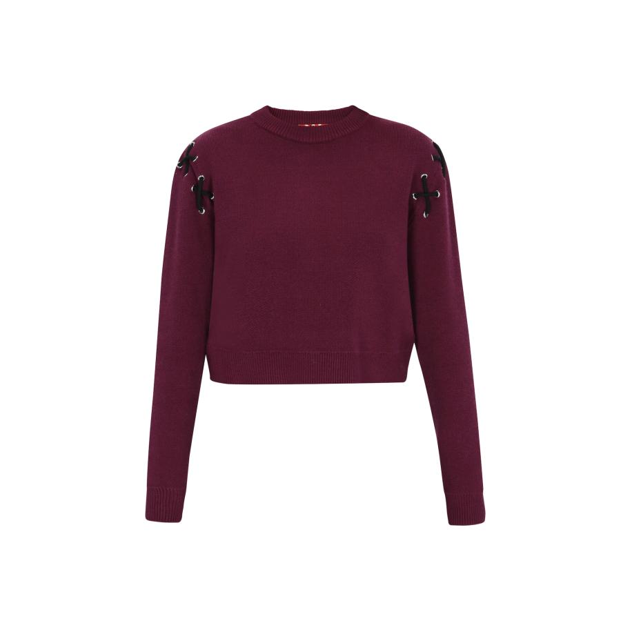 myMo ROCKS Trui bourgogne Rood