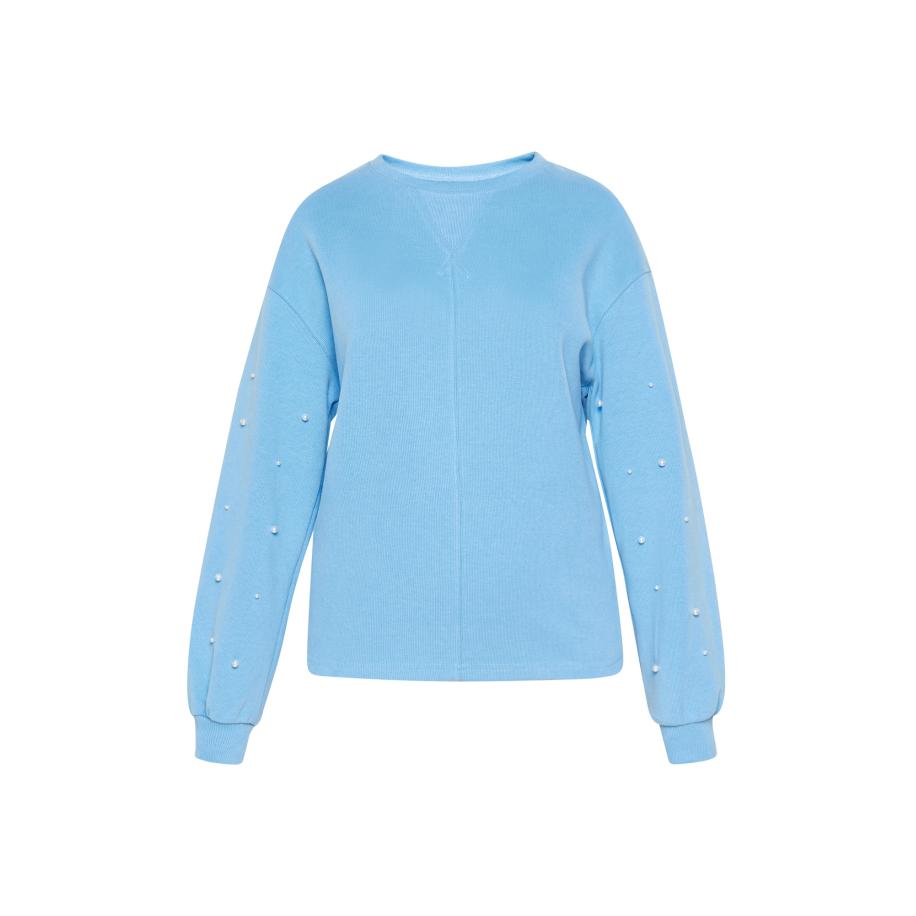 Usha Usha Sweatshirt Fashion Look hemelsblauw -