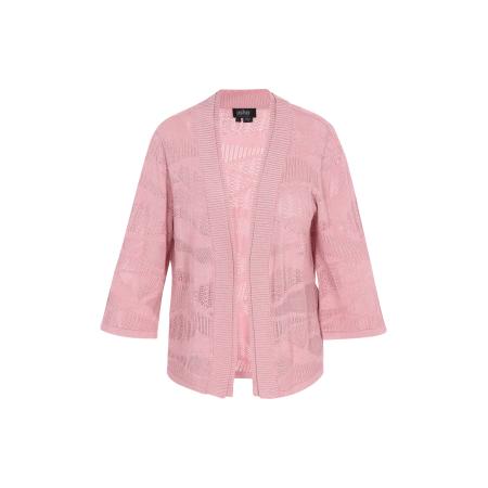 Usha usha BLACK LABEL Gebreid vest lichtroze