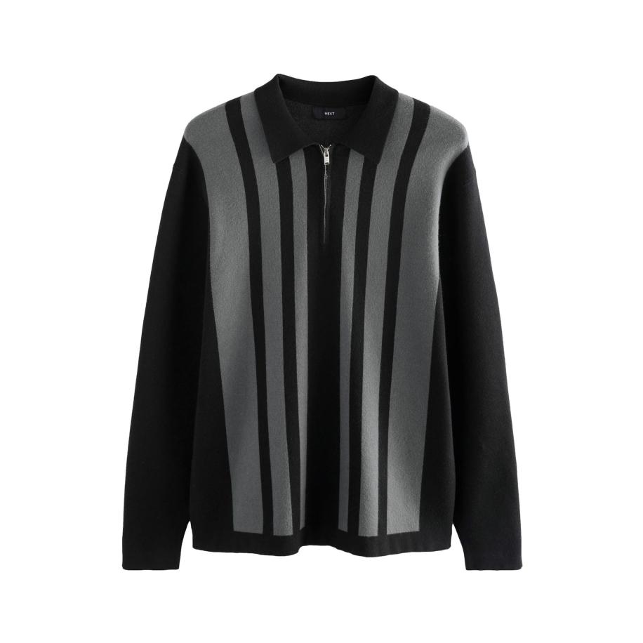 Next Trui grijs / zwart Zwart