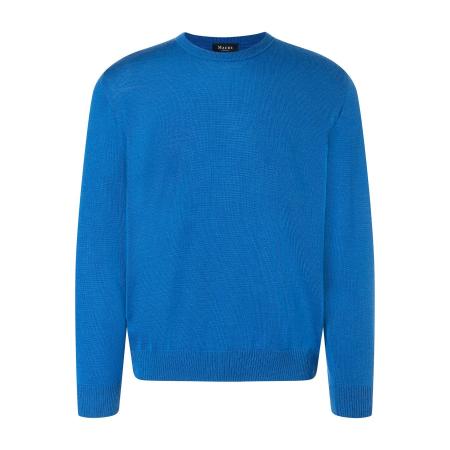 MAERZ Superwash Trui ronde hals, Effen