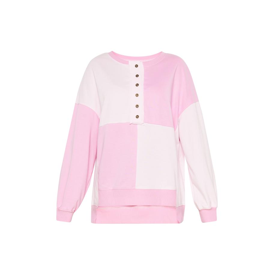 MYMO MYMO Sweatshirt Back To School pink / lichtroze -