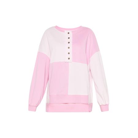 MYMO Sweatshirt Back To School pink / lichtroze