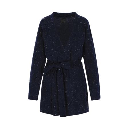 DreiMaster DreiMaster Klassik Gebreid vest marine / wit