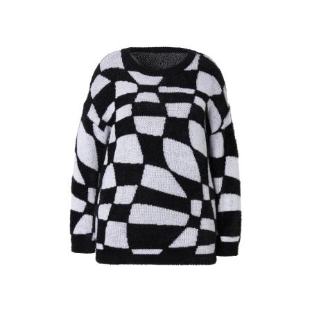 Angel of Style Trui zwart / wit