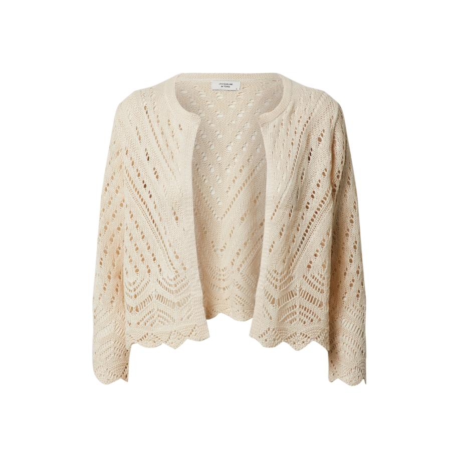 JDY JDY Gebreid vest Sun sand -