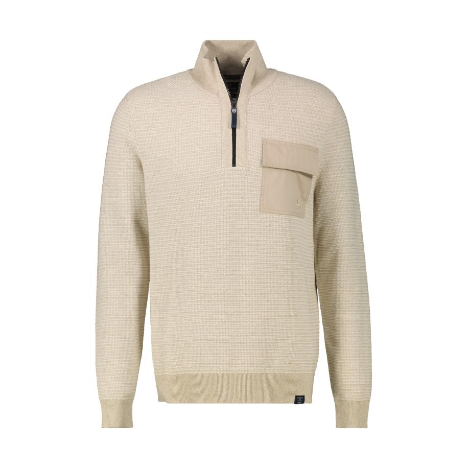 Lerros LERROS Trui beige gemêleerd -