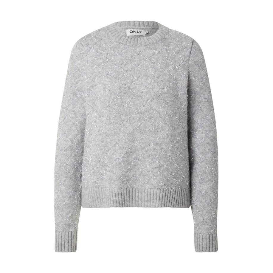 Only ONLY Trui ONLAlba grijs gemêleerd / zilver -