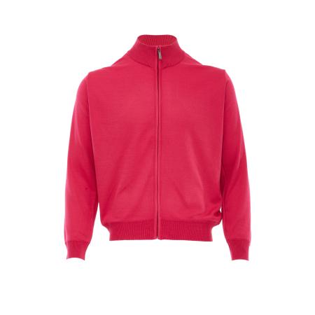 Jalene Jalene Gebreid vest fuchsia