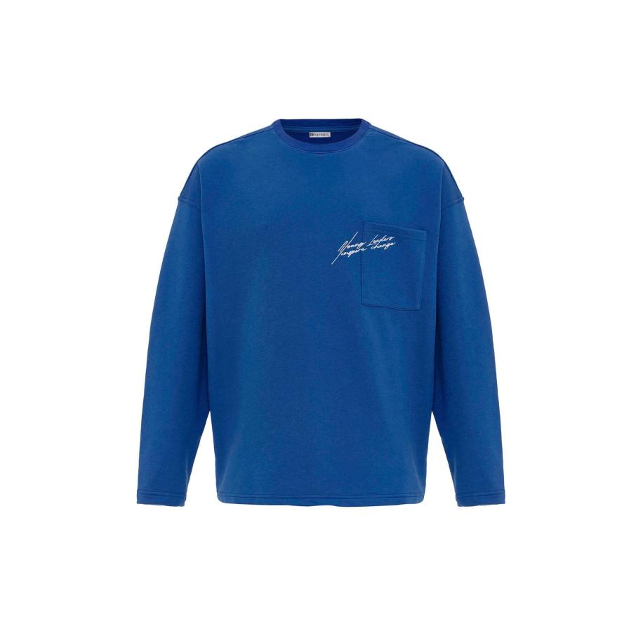 Dandalo Dandalo Trui royal blue/koningsblauw / wit -