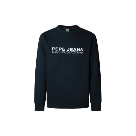 Pepe Jeans Sweatshirt Matthew donkerblauw / grenadine / wit