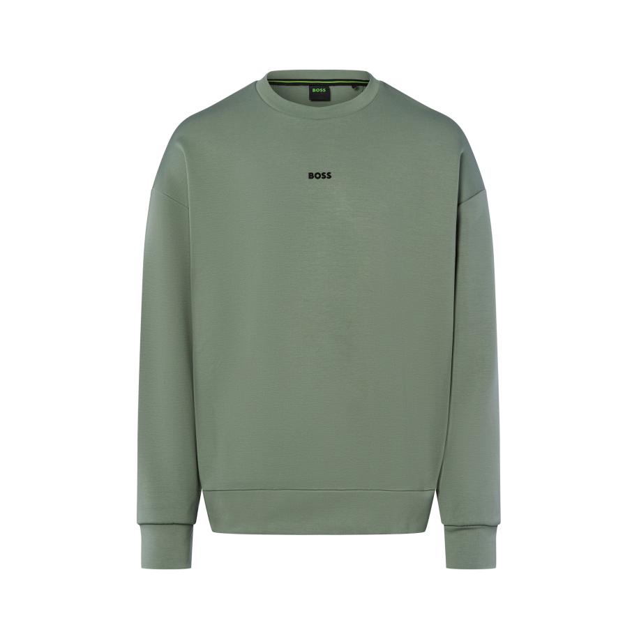 Hugo Boss BOSS Sweatshirt Stenson groen -