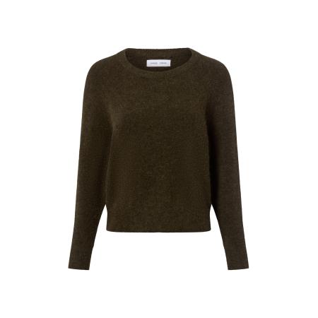 Samsøe & Samsøe Samsøe Samsøe Trui Nor o-n Short olijfgroen