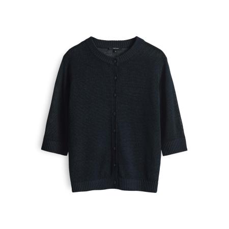 OPUS OPUS Gebreid vest Datina nachtblauw