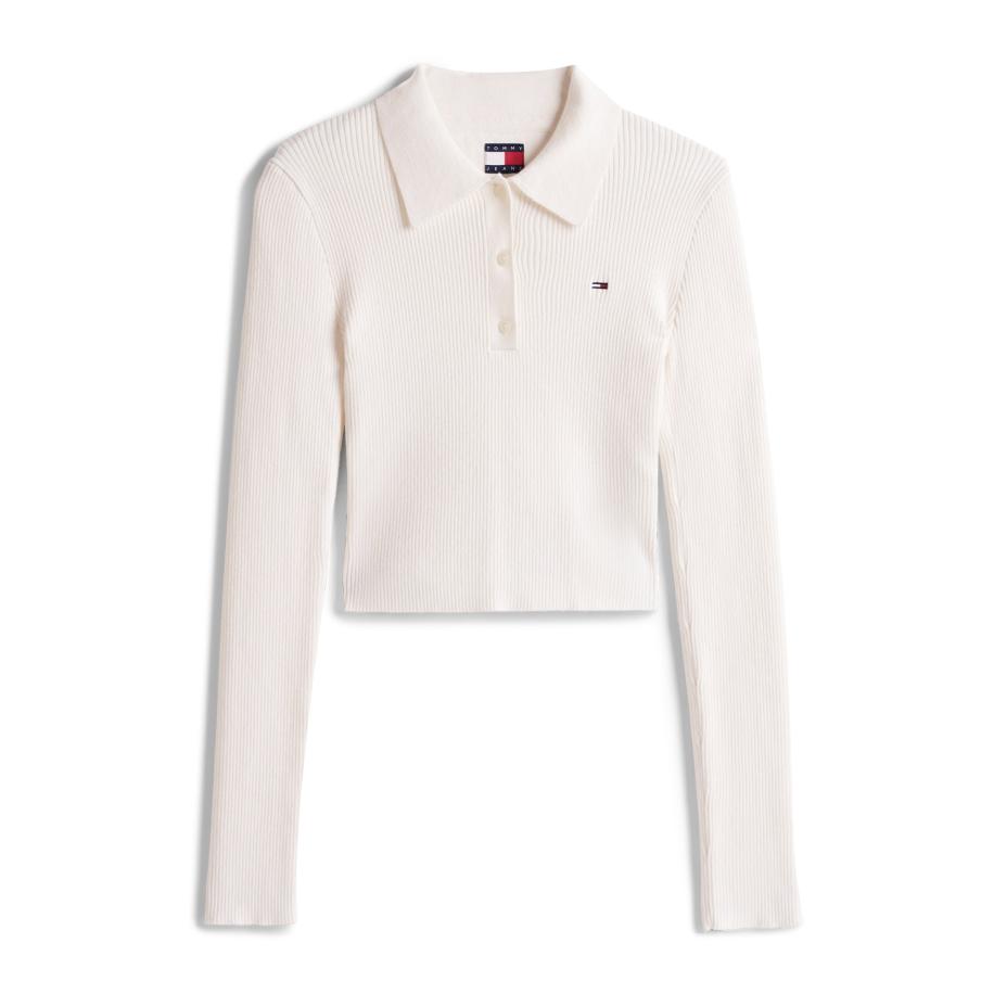 Tommy Jeans Tommy Jeans Trui Essential wit -