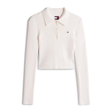 Tommy Jeans Tommy Jeans Trui Essential wit