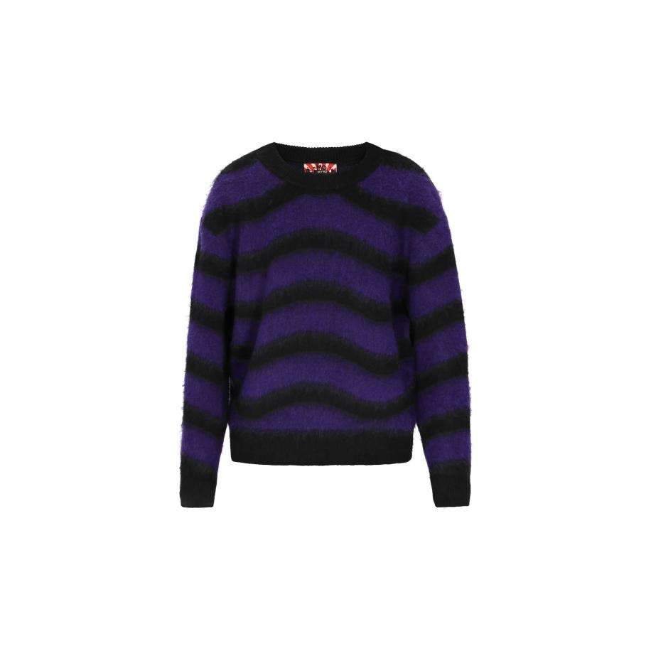 MYMO myMo ROCKS Trui lila / zwart -