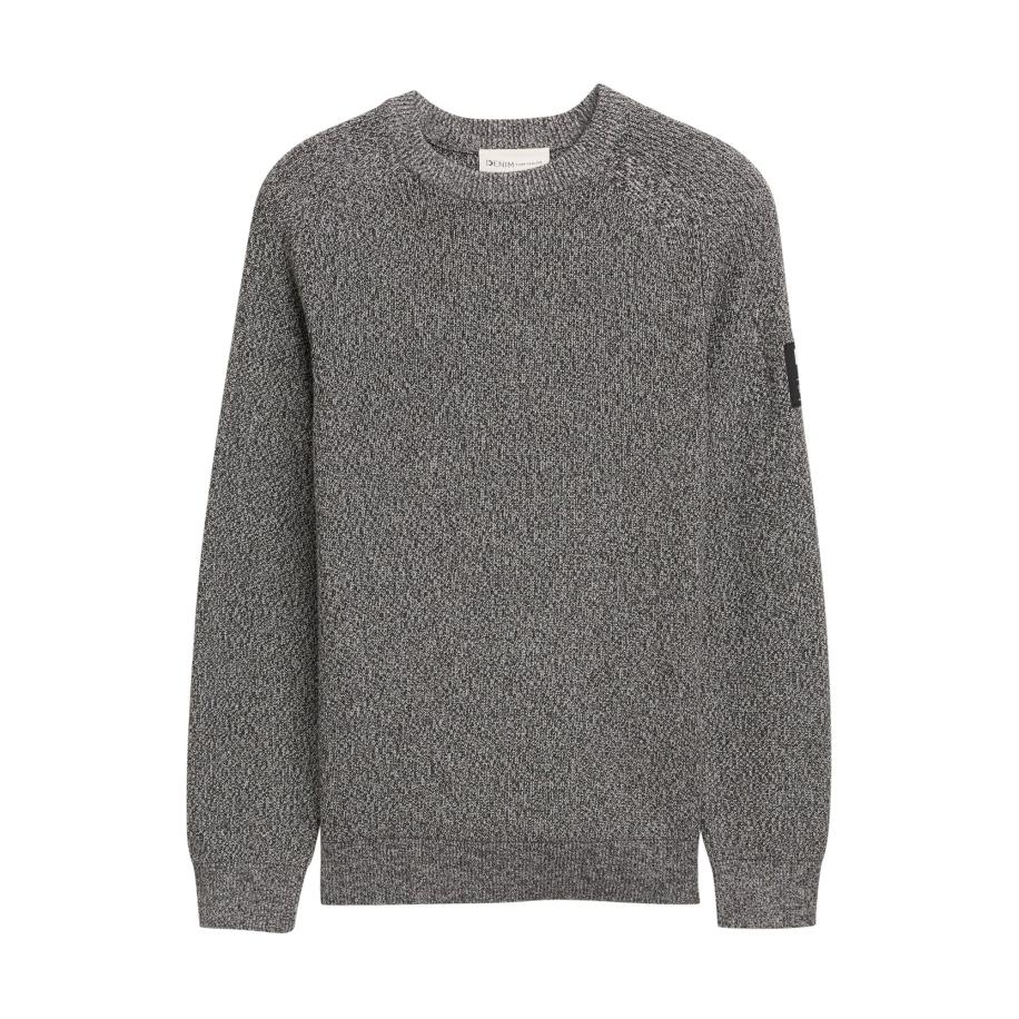 Tom Tailor TOM TAILOR DENIM Trui zwart gemêleerd -