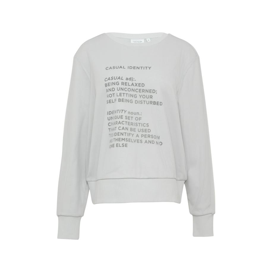 comma casual identity comma casual identity Sweatshirt grijs / groen -