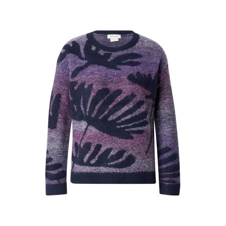 WHITE STUFF Trui FERN SPACEDYE navy / lila / pink