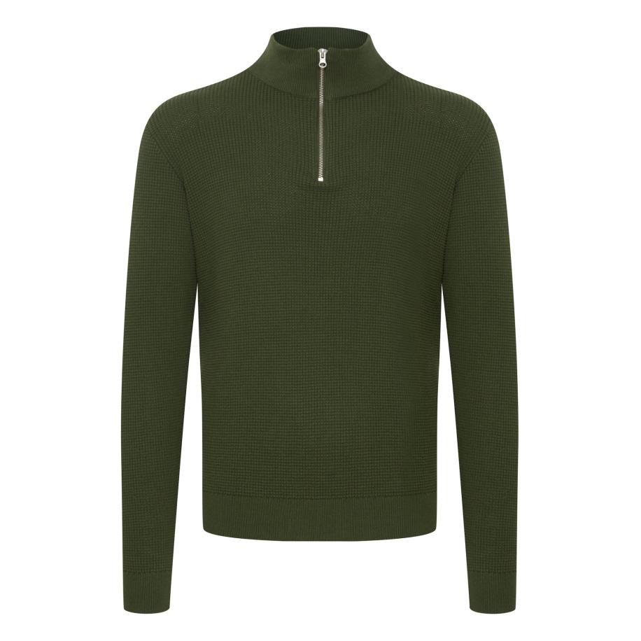 Casual Friday Casual Friday Trui Karlo donkergroen -