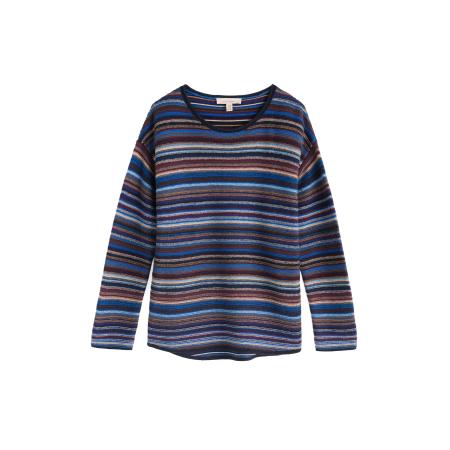 Seasalt Cornwall Seasalt Cornwall Trui Fruity blauw / azuur / bruin / donkerbruin