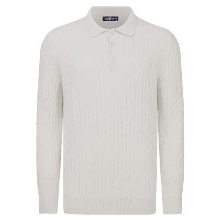 Jimmy Sanders Jimmy Sanders Trui lichtbeige