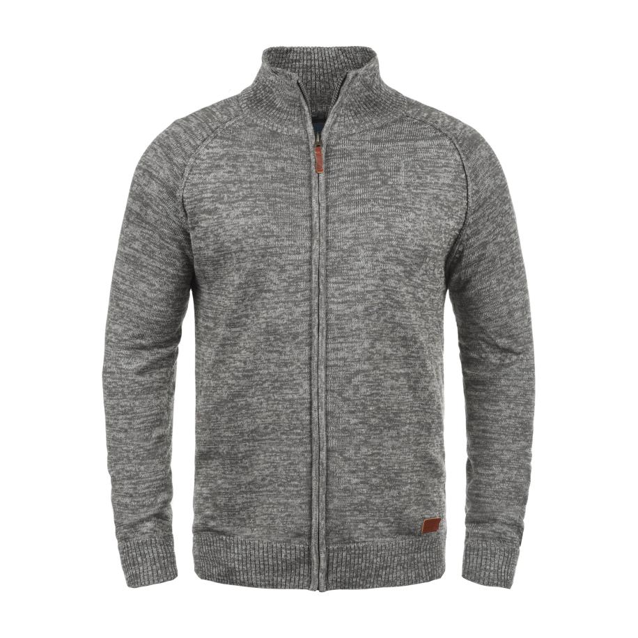 Blend BLEND Gebreid vest Daniri grijs -