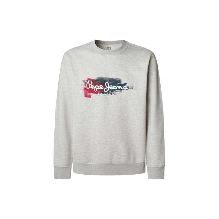 Pepe Jeans Sweatshirt navy / lichtgrijs / rood / wit