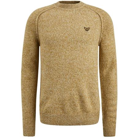 PME Legend Trui Wolmix Melange Geel