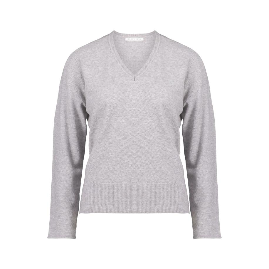 Betty & Co Betty & Co Trui zilvergrijs -