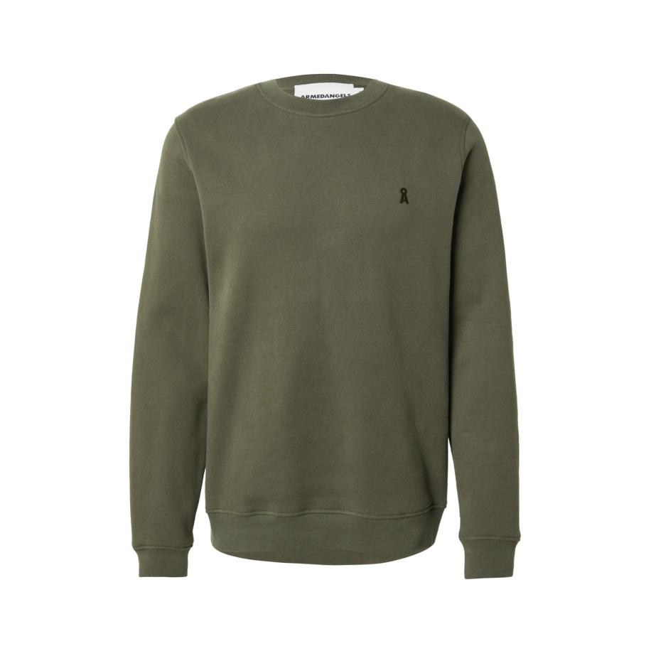 Armedangels ARMEDANGELS Sweatshirt Baaro olijfgroen -