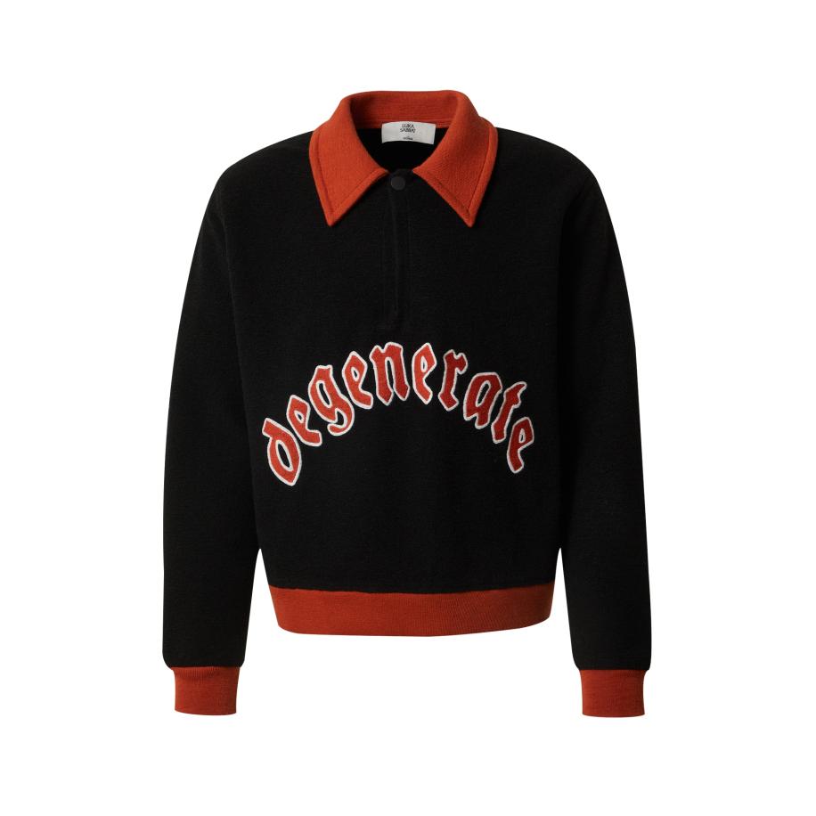 ABOUT YOU Luka Sabbat for ABOUT YOU Trui Ivan navy / kreeft / wit -