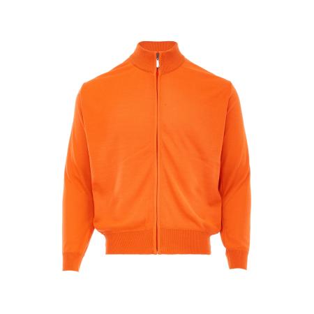 NALLY NALLY Gebreid vest oranje