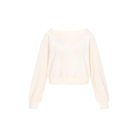 DreiMaster DreiMaster Klassik Sweatshirt Classic Look natuurwit