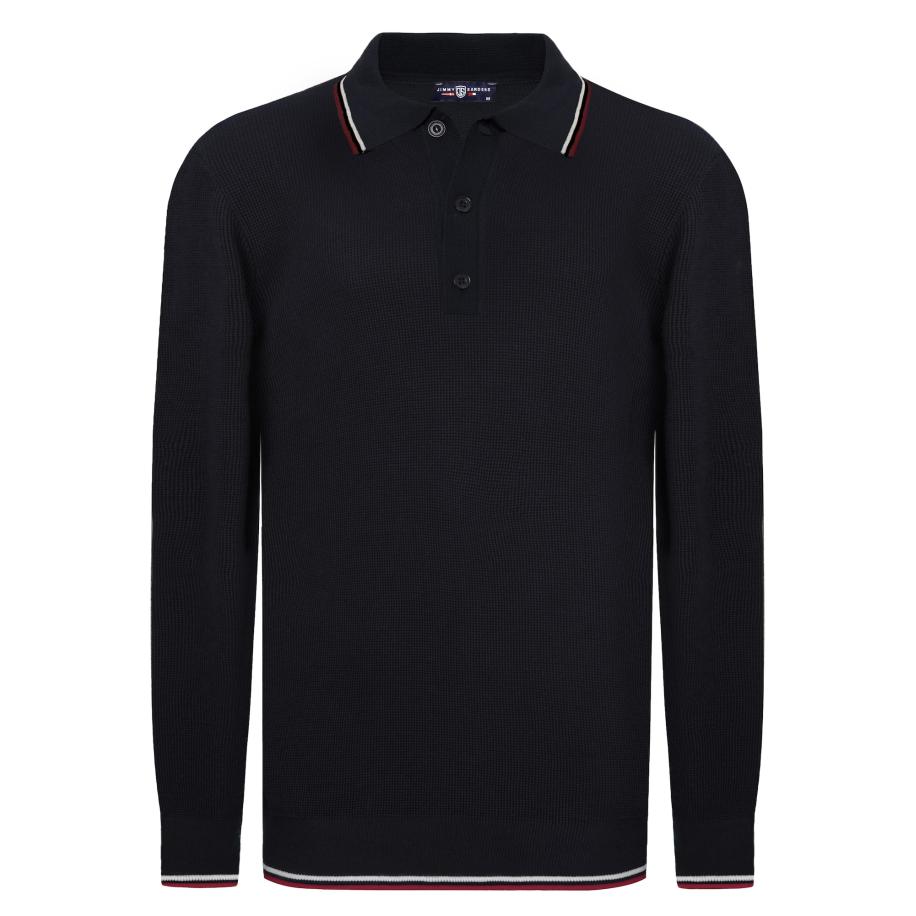 Jimmy Sanders Jimmy Sanders Trui navy / rood / wit -