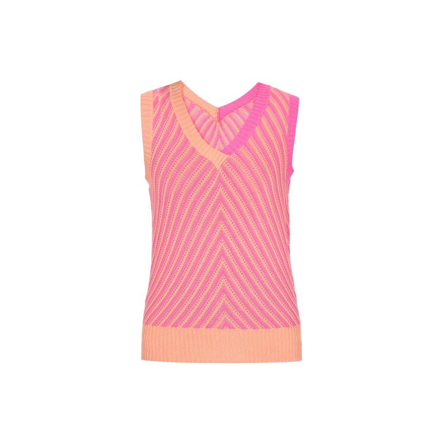 ebeeza ebeeza Trui Fashion Look oranje / pink -