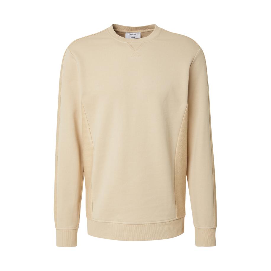 DAN FOX APPAREL DAN FOX APPAREL Sweatshirt Nikolai beige -