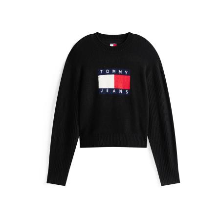 Tommy Jeans Tommy Jeans Trui navy / donkerbruin / rood / wit