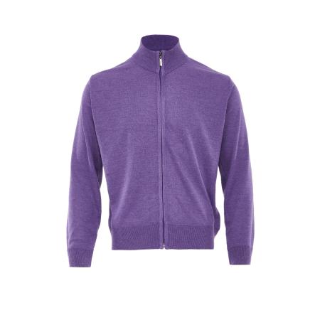 Jalene Jalene Gebreid vest lila