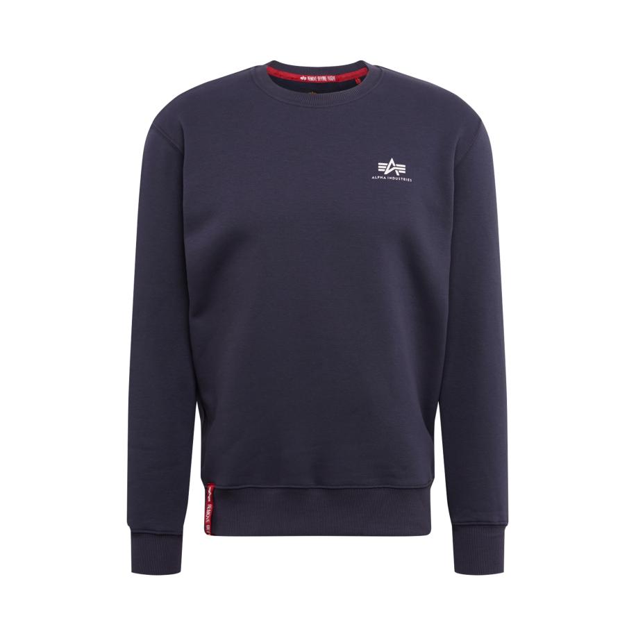ALPHA INDUSTRIES Sweatshirt marine / wit Blauw