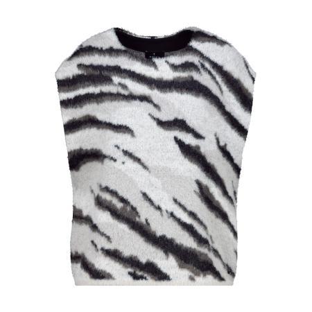 Monari monari Trui grijs / grafiet / lichtgrijs / zwart