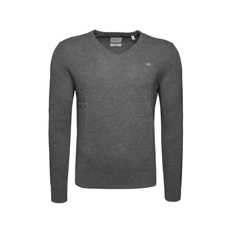 Gant GANT Trui grijs gemêleerd -