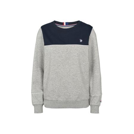 U.S. Polo Assn. U.S. POLO ASSN. Trui Klara grijs gemêleerd / zwart