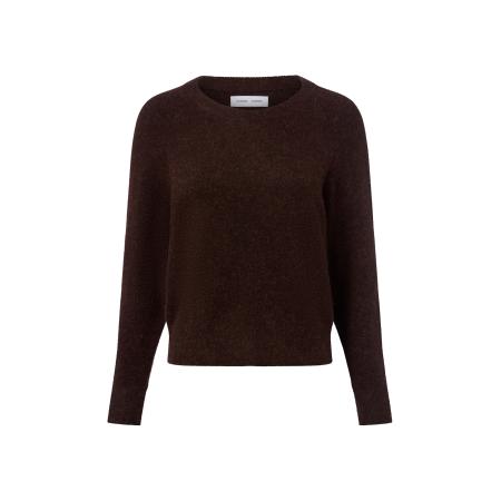 Samsøe & Samsøe Samsøe Samsøe Trui Nor o-n Short chocoladebruin