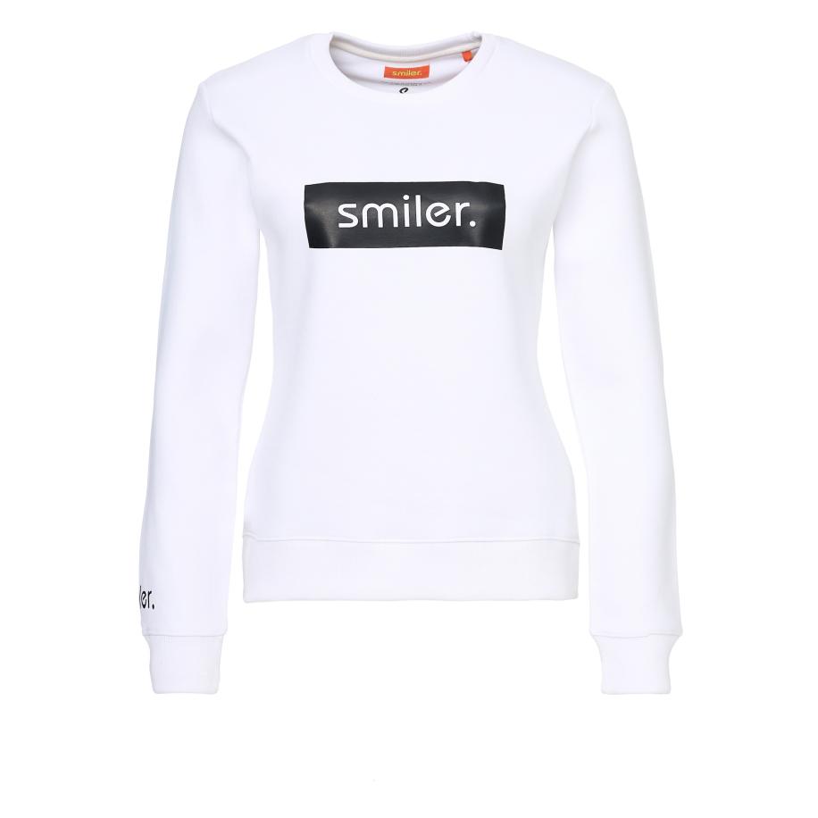 smiler. smiler. Sweatshirt zwart / wit -