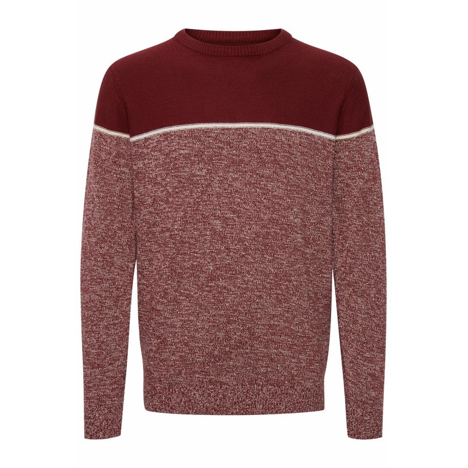 INDICODE JEANS INDICODE JEANS Trui IDLy karmijnrood / wit -